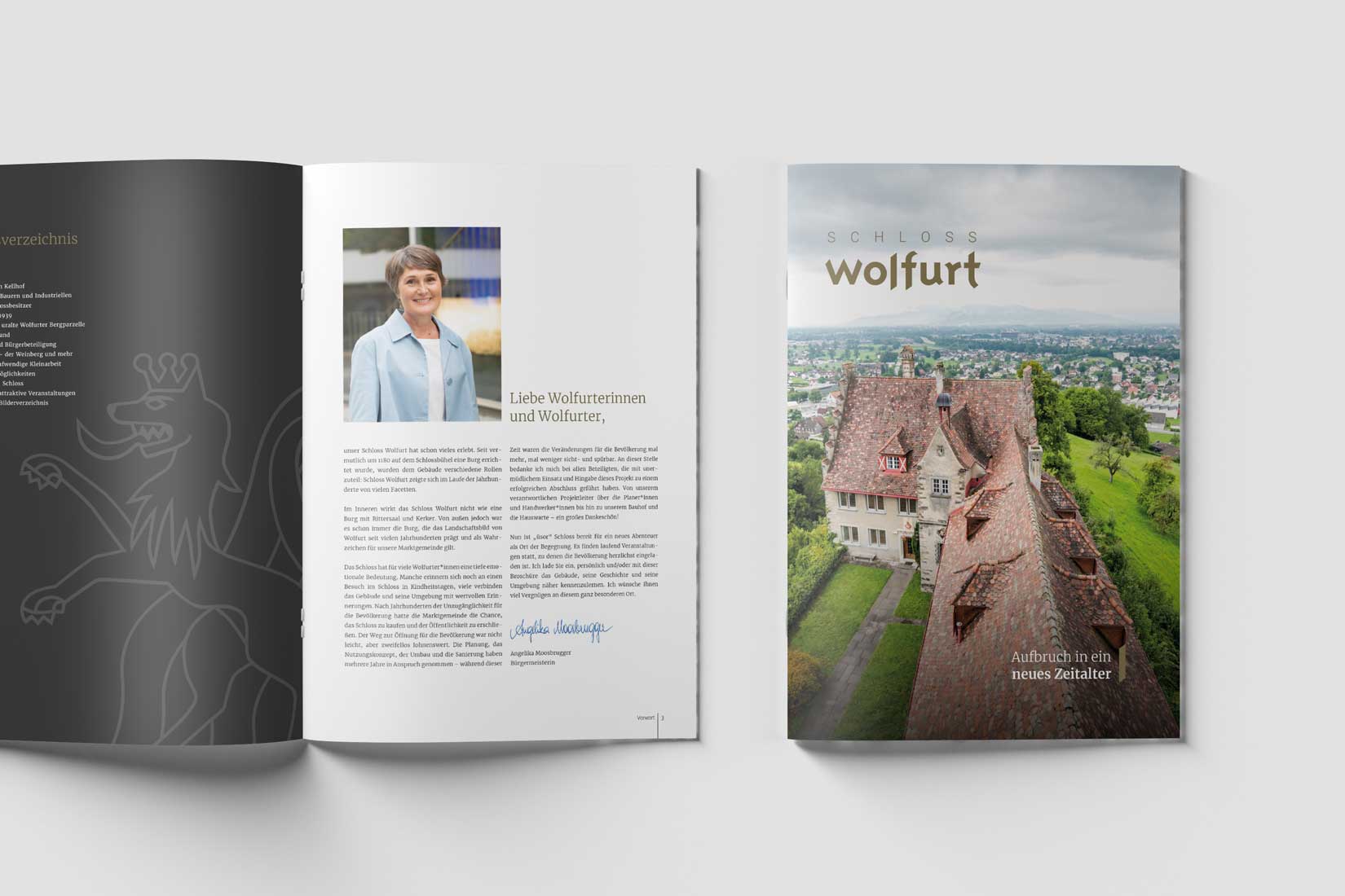 Broschüre Schloss Wolfurt